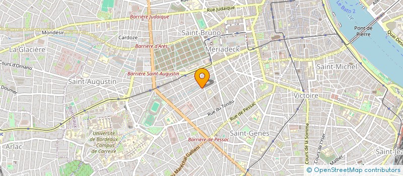 localisation de l'entreprise MONSIEUR HARRY ABBOTT  BORDEAUX