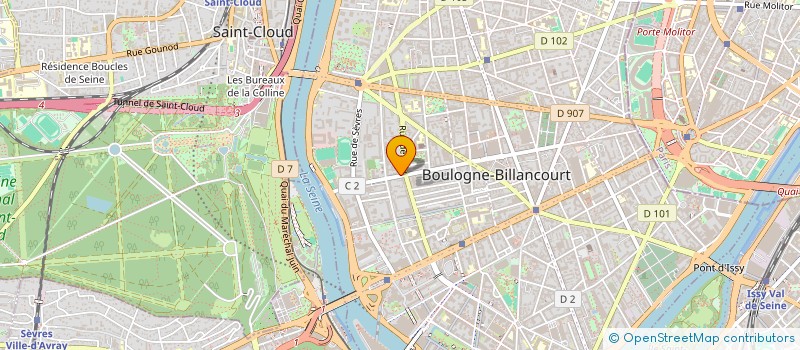 localisation de l'entreprise MONSIEUR HARRY-BRYAN CARTER à BOULOGNE-BILLANCOURT