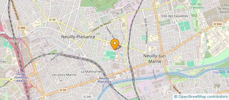 localisation de l'entreprise MONSIEUR HARRY BUISSERETTE  NEUILLY-PLAISANCE