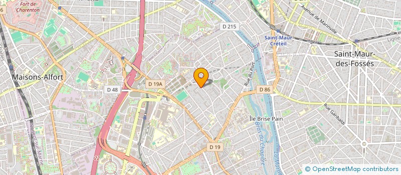 localisation de l'entreprise MONSIEUR HARRY CASTIEL  CRETEIL