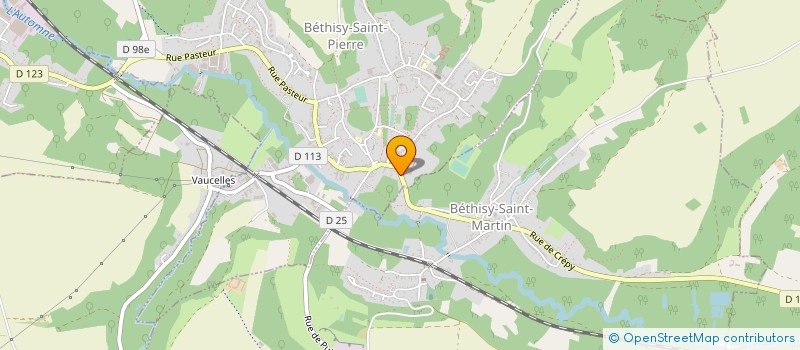 localisation de l'entreprise MONSIEUR HARRY DROUILLARD  BETHISY-SAINT-PIERRE