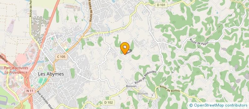 localisation de l'entreprise MONSIEUR HARRY FLEREAU  LES ABYMES