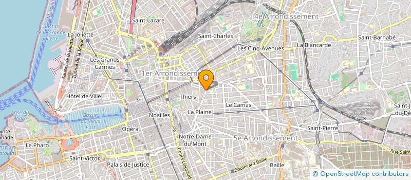 localisation de l'entreprise MONSIEUR HARRY GOLDSMITH à MARSEILLE