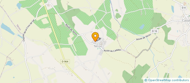 localisation de l'entreprise MONSIEUR HARRY HAWKEN  TECOU