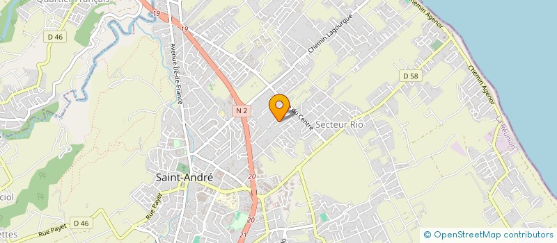 localisation de l'entreprise MONSIEUR HARRY ISAMBERT à SAINT-ANDRE