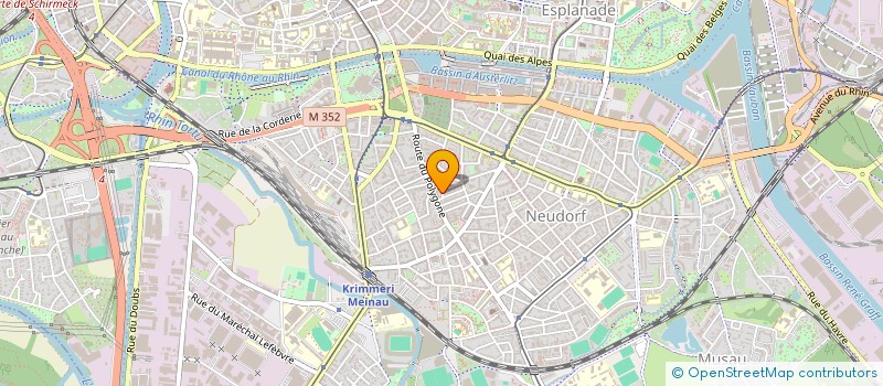 localisation de l'entreprise MONSIEUR HARRY KLEMENS à STRASBOURG
