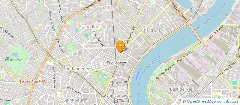 localisation de l'entreprise MONSIEUR HARRY LAMIRAND  BORDEAUX