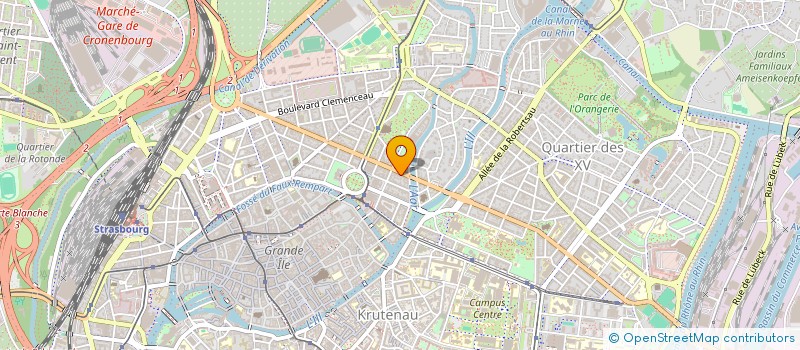 localisation de l'entreprise MONSIEUR HARRY LAPP à STRASBOURG