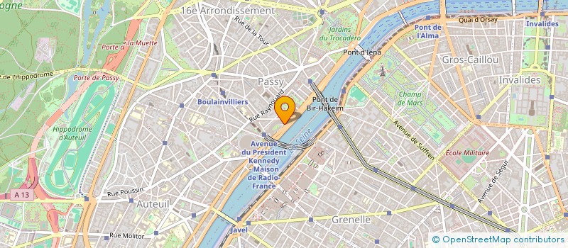 localisation de l'entreprise MONSIEUR HARRY LE NAOUR  PARIS