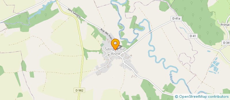 localisation de l'entreprise MONSIEUR HARRY LEMAIRE  SAVIGNY-SUR-AISNE