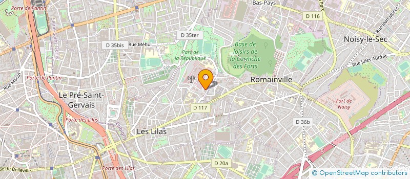 localisation de l'entreprise MONSIEUR HARRY LEVY à LES LILAS