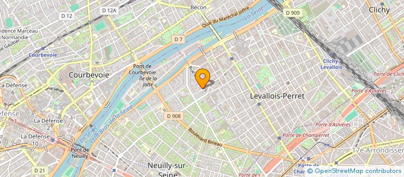 localisation de l'entreprise MONSIEUR HARRY LEWIS à NEUILLY-SUR-SEINE