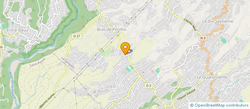 localisation de l'entreprise MONSIEUR HARRY LOUIS  LE TAMPON