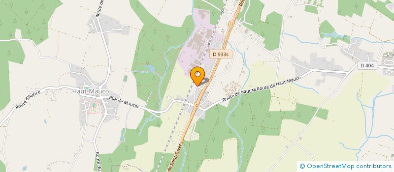 localisation de l'entreprise MONSIEUR HARRY NICOLON  HAUT-MAUCO