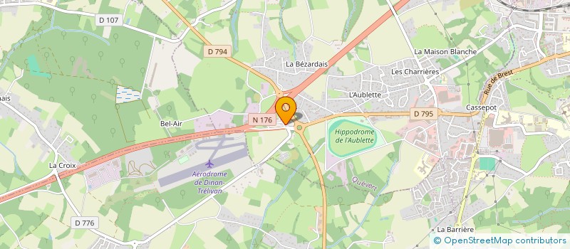 localisation de l'entreprise MONSIEUR HARRY PAUMARD à QUEVERT