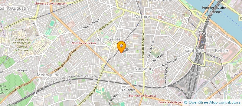 localisation de l'entreprise MONSIEUR HARRY SAINT-GERMAIN  BORDEAUX