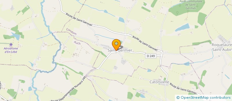 localisation de l'entreprise MONSIEUR HARRY SZCZUROWSKI  SAINT-GERMIER