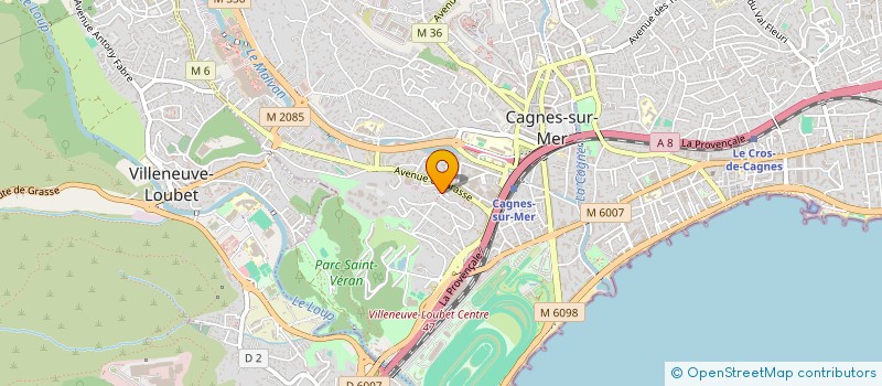 localisation de l'entreprise MONSIEUR HARRY THOMIAS à CAGNES-SUR-MER