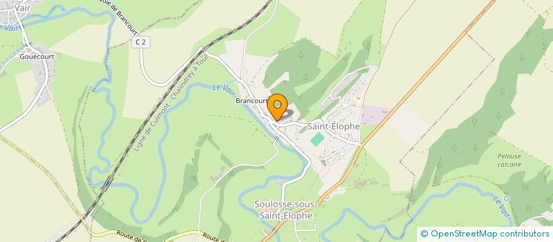 localisation de l'entreprise MONSIEUR HARRYS BELLAMY à SOULOSSE-SOUS-SAINT-ELOPHE