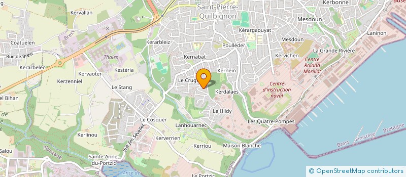 localisation de l'entreprise MONSIEUR HARRYSON MEDOUARD à BREST