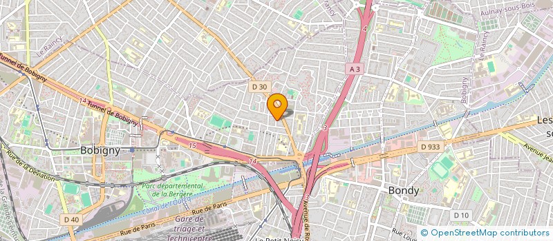 localisation de l'entreprise MONSIEUR HARSH MISTRY  BOBIGNY