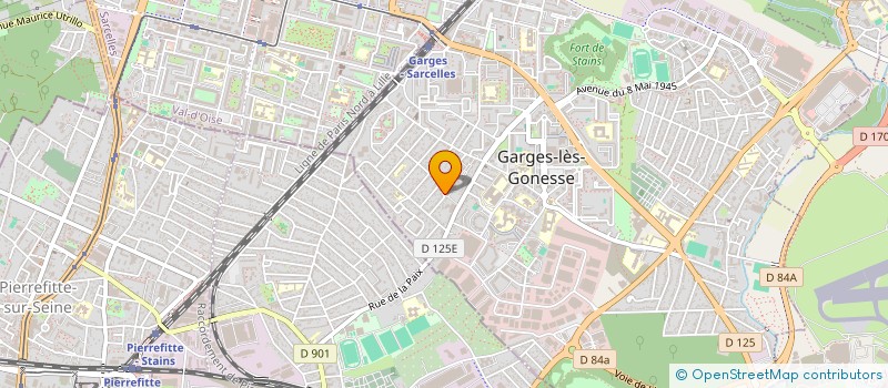 localisation de l'entreprise MONSIEUR HARSH PAL  GARGES-LES-GONESSE