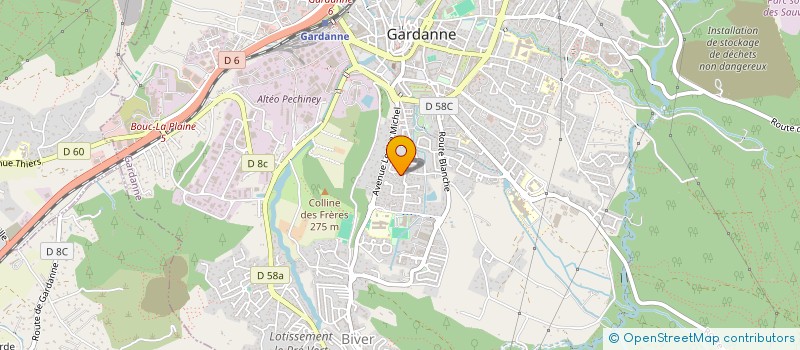 localisation de l'entreprise MONSIEUR HARTIOUN BOGHAZDEKLIAN à GARDANNE