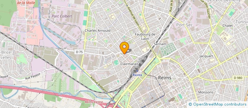 localisation de l'entreprise MONSIEUR HARUN AHMAD BASHIR  REIMS