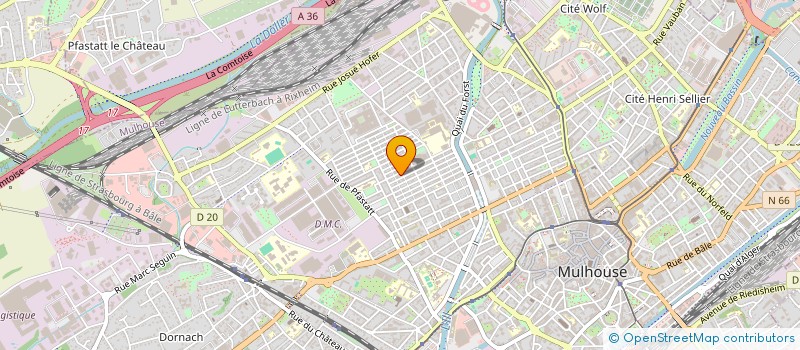 localisation de l'entreprise MONSIEUR HARUN ALTINTAS  MULHOUSE