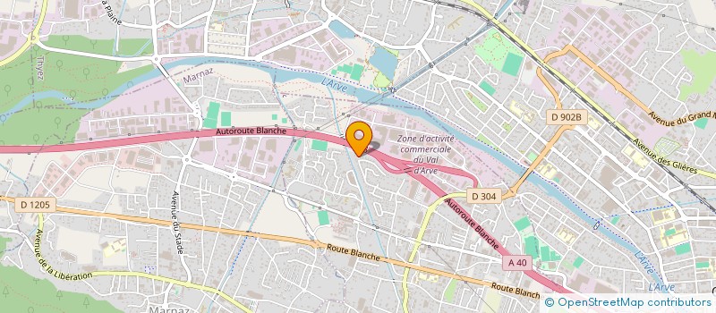 localisation de l'entreprise MONSIEUR HARUN AYKAC  SCIONZIER