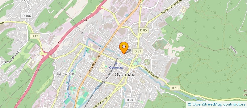 localisation de l'entreprise MONSIEUR HARUN BAYRAK à OYONNAX
