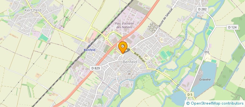 localisation de l'entreprise MONSIEUR HARUN DEDE  BENFELD