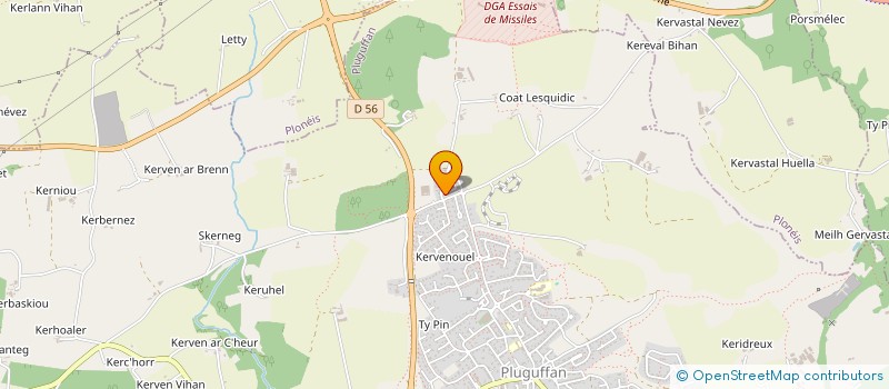 localisation de l'entreprise MONSIEUR HARUN DEGIRMENCI à PLUGUFFAN