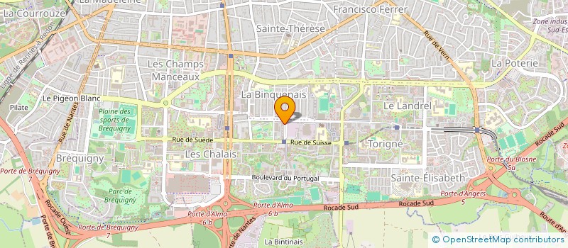 localisation de l'entreprise MONSIEUR HARUN DJAMA DOUALEH  RENNES