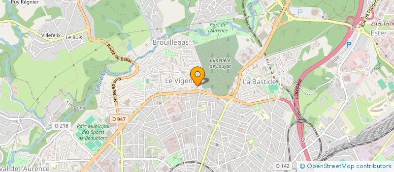 localisation de l'entreprise MONSIEUR HARUN GUDUK à LIMOGES