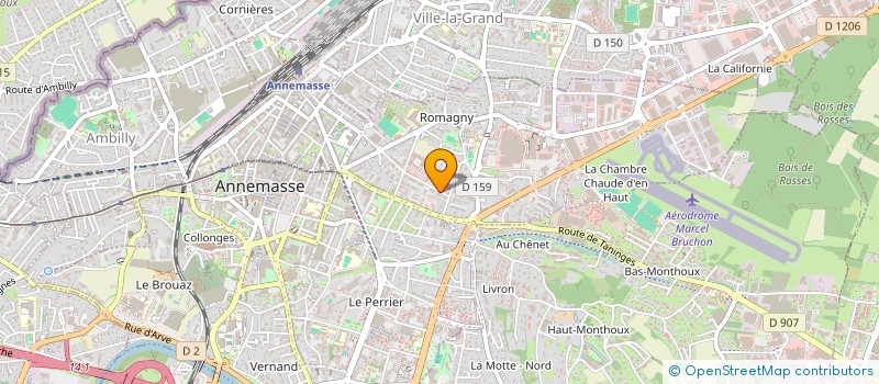 localisation de l'entreprise MONSIEUR HARUN OZKARA  ANNEMASSE