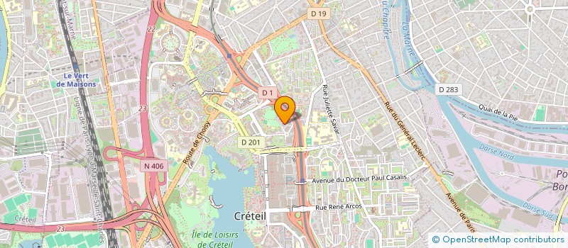 localisation de l'entreprise MONSIEUR HARUN RASHID  CRETEIL