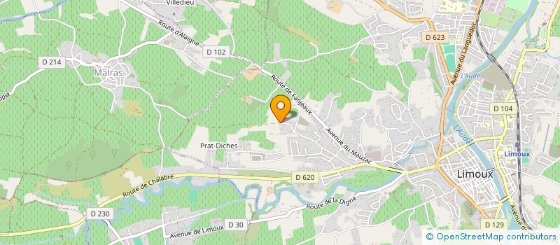 localisation de l'entreprise MONSIEUR HARUT ALEXANYAN à LIMOUX