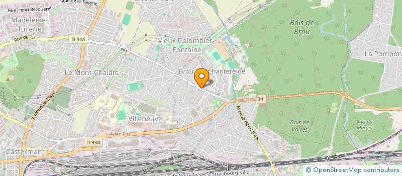 localisation de l'entreprise MONSIEUR HARUT GYULAMIRYAN  BROU-SUR-CHANTEREINE