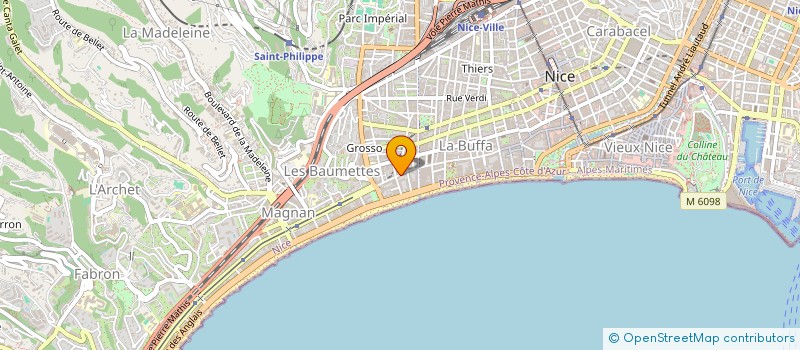 localisation de l'entreprise MONSIEUR HARUTYUM BOSNAKOGLU à NICE