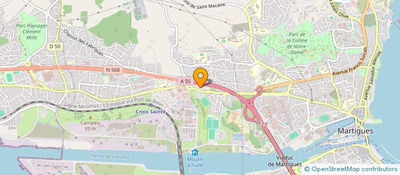 localisation de l'entreprise MONSIEUR HARUTYUN ARABYAN  MARTIGUES