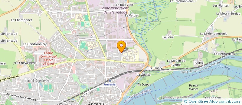 localisation de l'entreprise MONSIEUR HARUTYUN DANIELYAN  ANCENIS-SAINT-GEREON