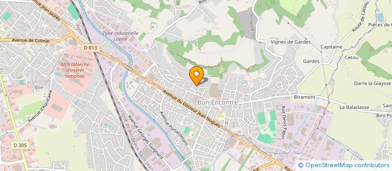 localisation de l'entreprise MONSIEUR HARUTYUN GHAZARYAN  BON-ENCONTRE