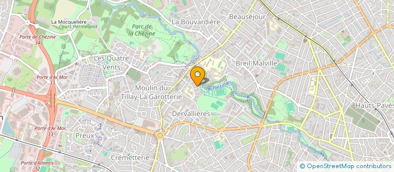 localisation de l'entreprise MONSIEUR HARVEY LOUISON à NANTES
