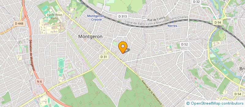 localisation de l'entreprise MONSIEUR HARVEY MOUSSAYANDI à MONTGERON