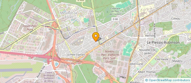 localisation de l'entreprise MONSIEUR HARVTYUN BERBER à CLAMART