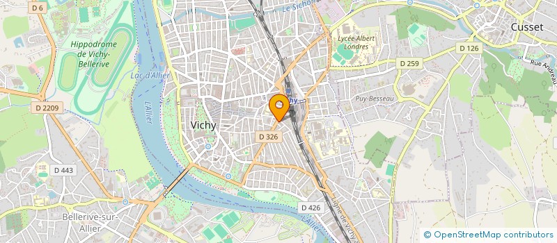 localisation de l'entreprise MONSIEUR HASAN AHAMAD  VICHY