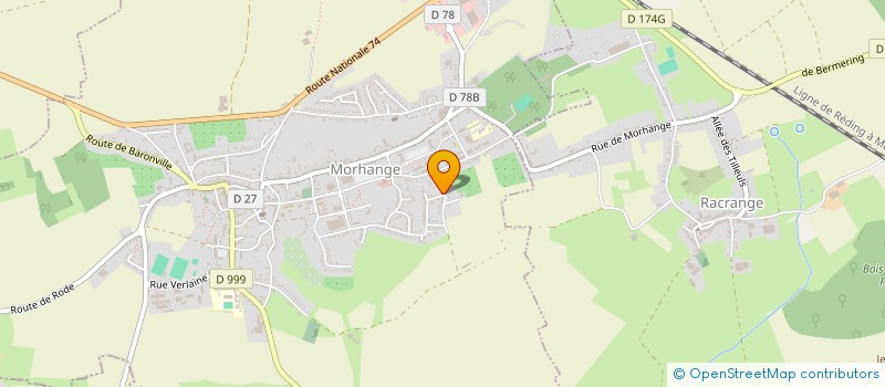 localisation de l'entreprise MONSIEUR HASAN AKKULAK  MORHANGE