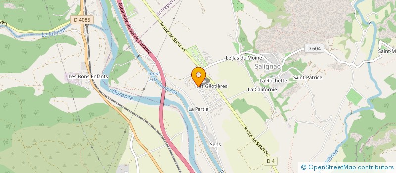 localisation de l'entreprise MONSIEUR HASAN ALTINISIK  SALIGNAC