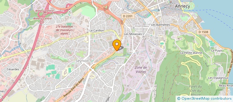 localisation de l'entreprise MONSIEUR HASAN ALTUNER à ANNECY